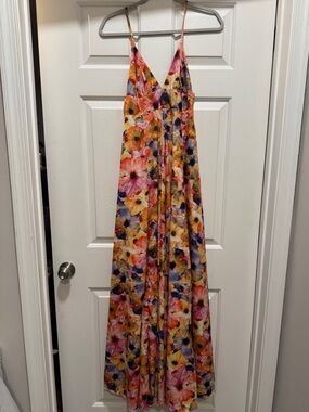 Dallin Chase Floral Maxi Dress Sz XS